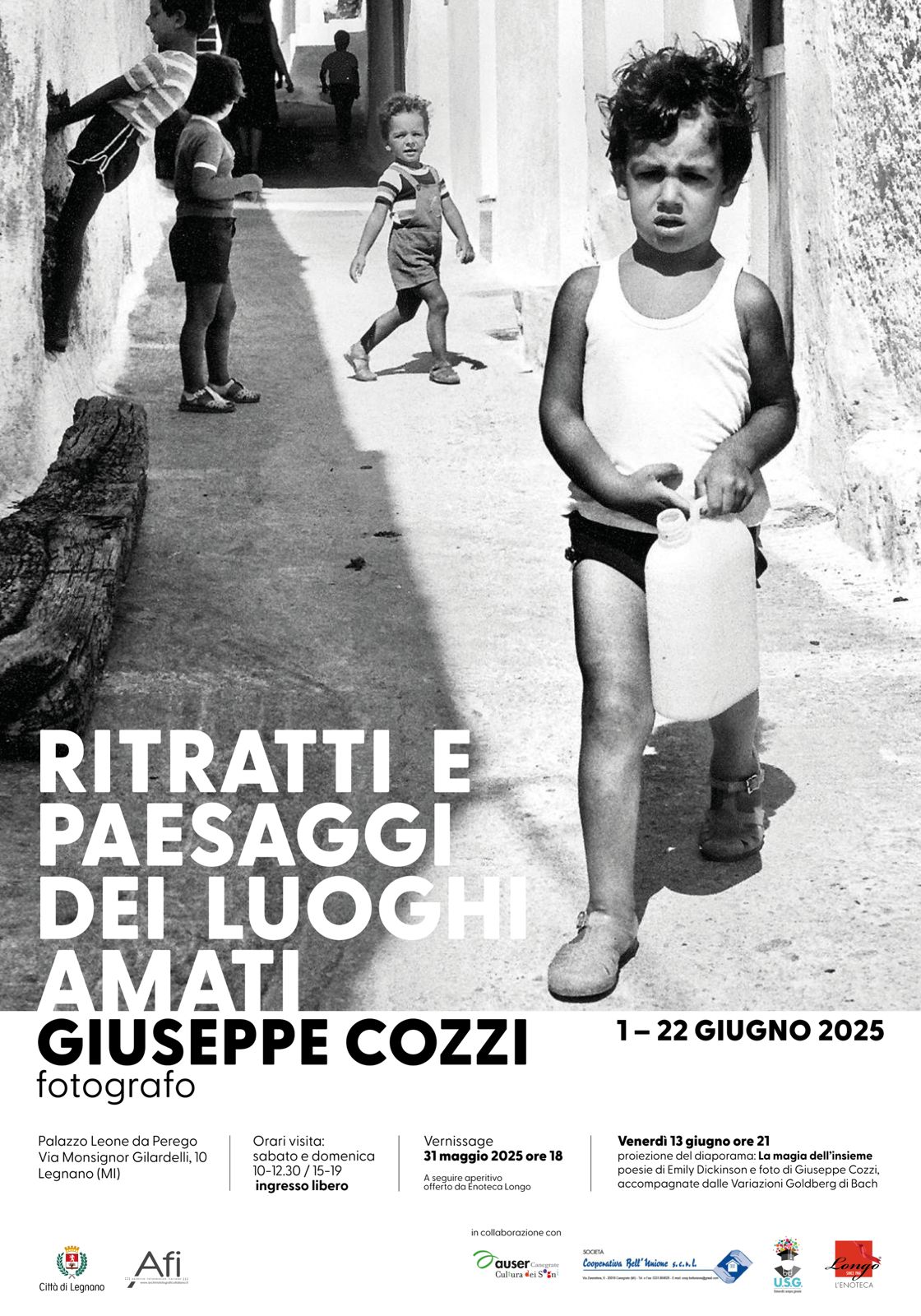 Giuseppe Cozzi: “Ritratti e paesaggi di luoghi amati”