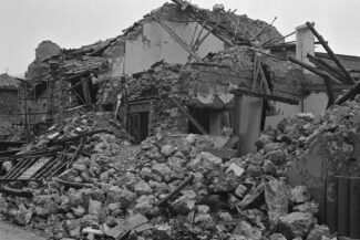 Archivi svelati Salza Irpina terremoto 1980 foto Augusto Barbieri