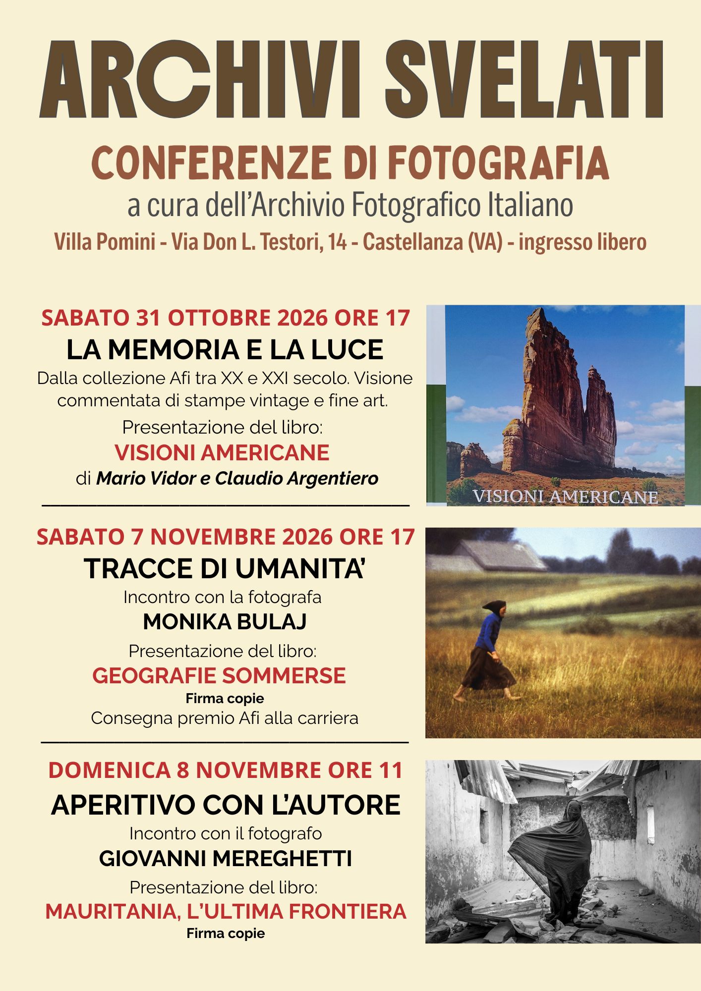 ARCHIVI SVELATI: APERITIVO CON L’AUTORE